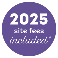 2025 Site fees Included